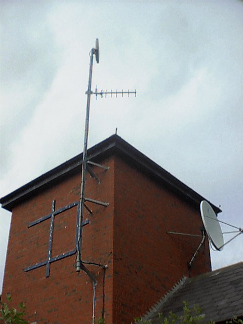 Dune FM Studio location showing link TX antenna